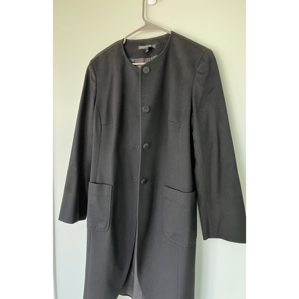 Black Sz 12 Lafayette 148 Jacket